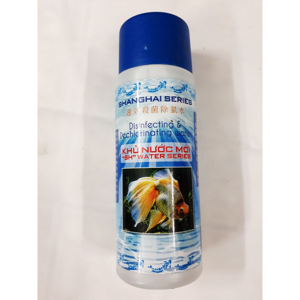 Dung Dịch Khử Nước Mới Hồ Cá ShangHai - Dung Dịch Thay Nước Mới, Khử Clo Cho Bể Cá