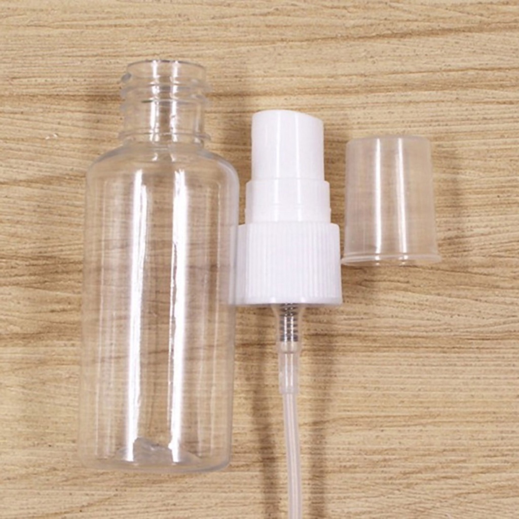 Chai xịt rỗng bằng nhựa trong suốt dung tích 30ml tiện dụng khi đi du lịch