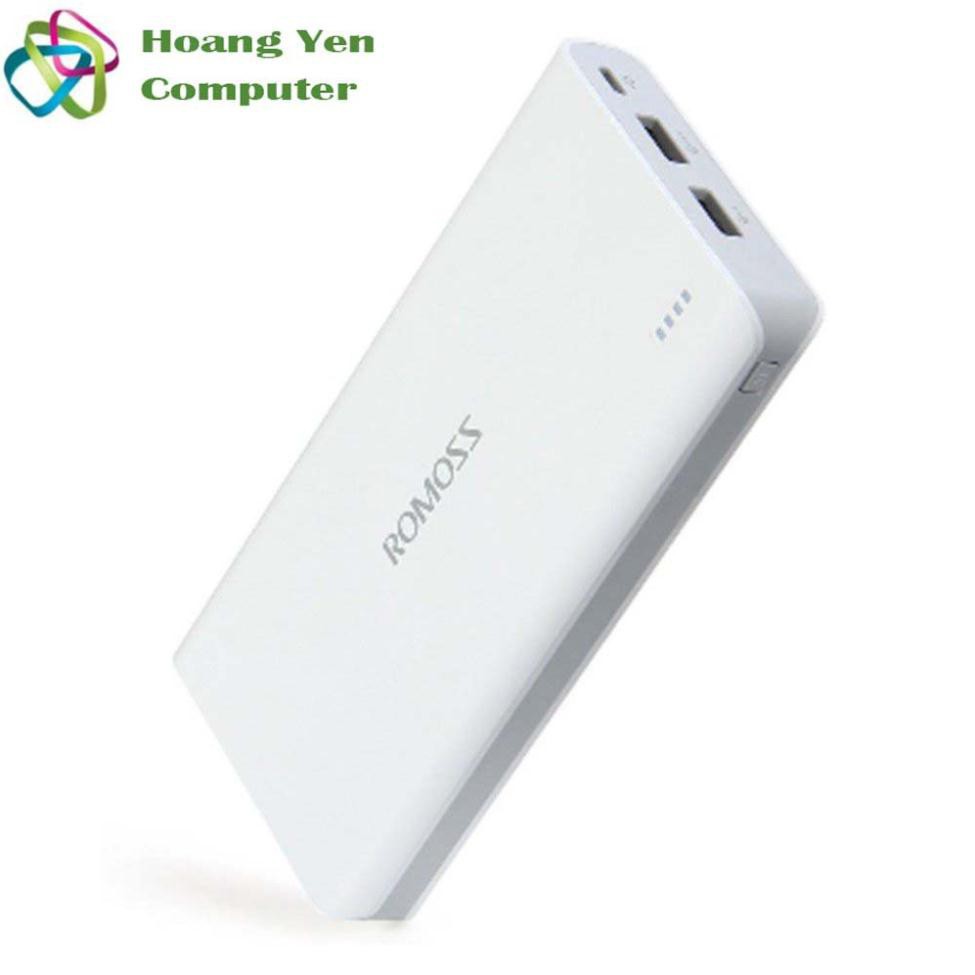 Sạc Dự Phòng Romoss Sense 6 20000mah - BH 1 Năm Chính Hãng | Pin dự phòng Romoss Sense 6