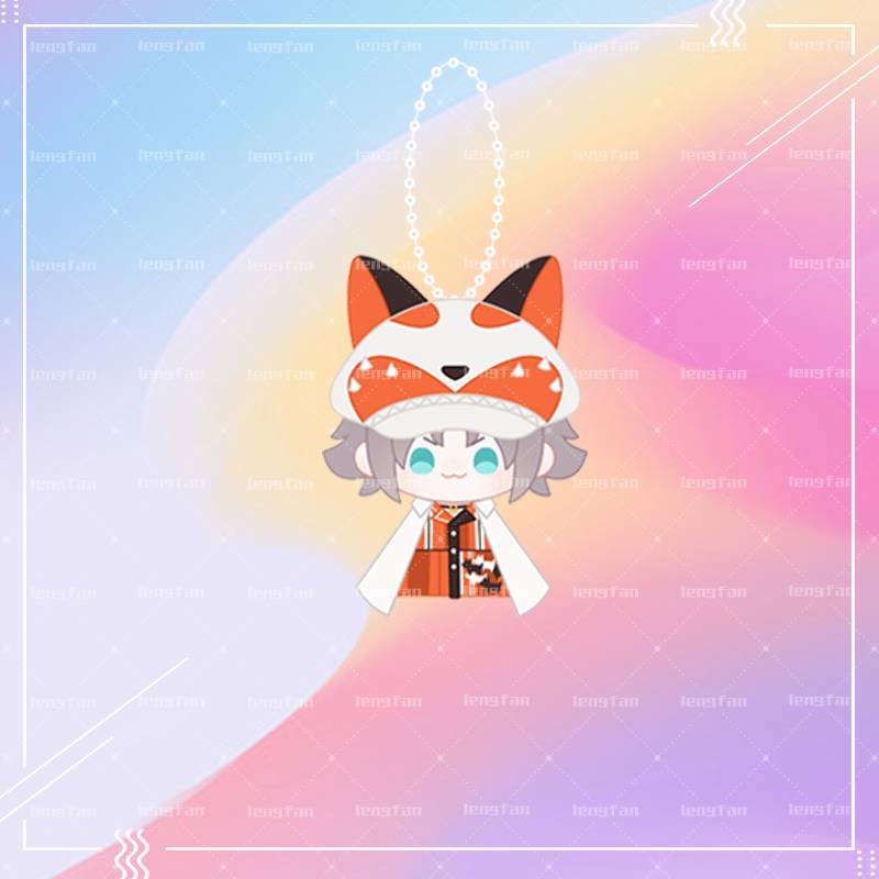 Ag Luxiem Móc Khóa Búp Bê Nhồi Bông Anime Mysta Shu Ike Luca NIJISANJI Vtuber