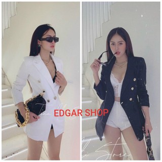 [CÓ VIDEO] SET VEST NỮ 3 MÓN TRẮNG ĐEN ÁO BRA REN, ẢNH THẬT SÀN 100%