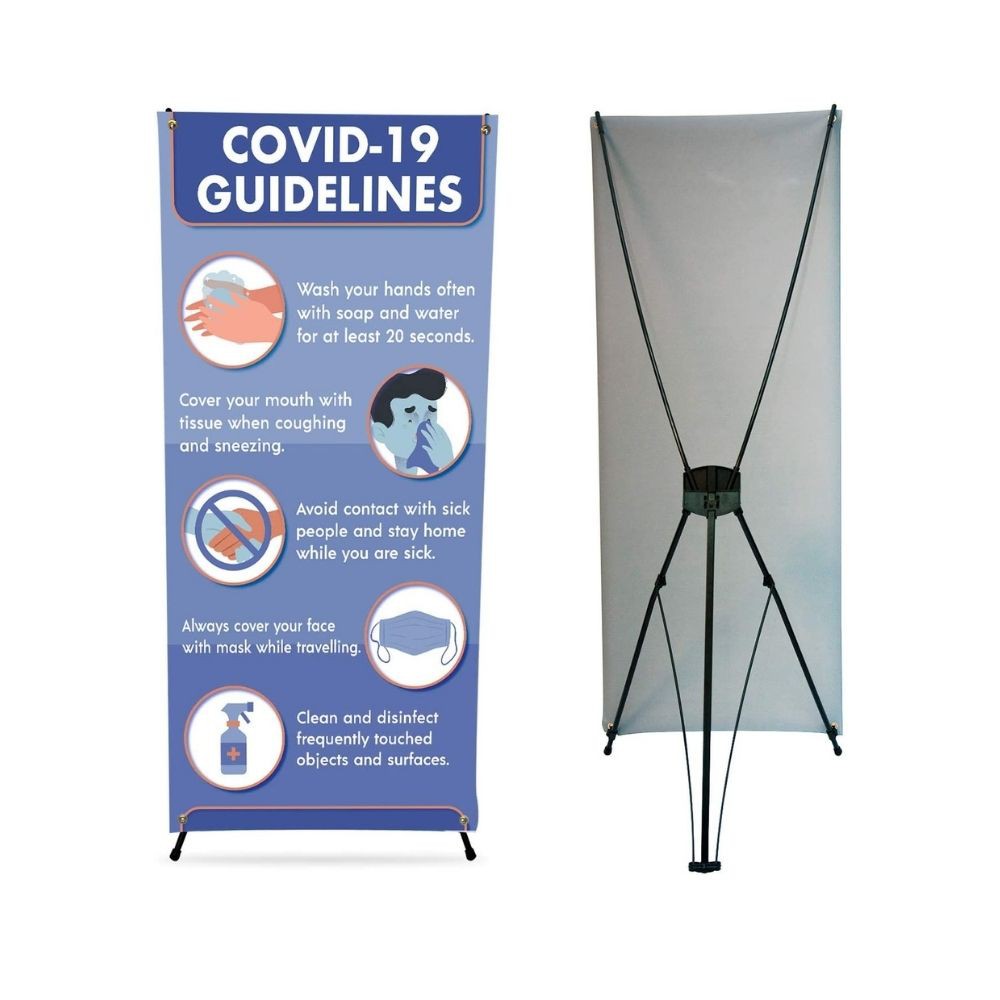 Combo 3 Bộ Chân Standee X - Standee 3 Chân 80x180cm
