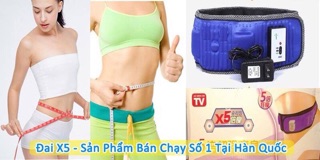 Đai masa bụng X5