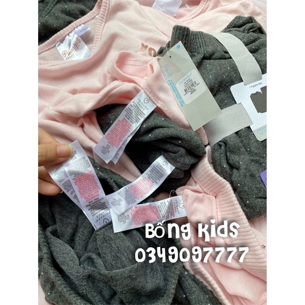 Bộ PJ Len Bé Gái Siêu Mềm PR