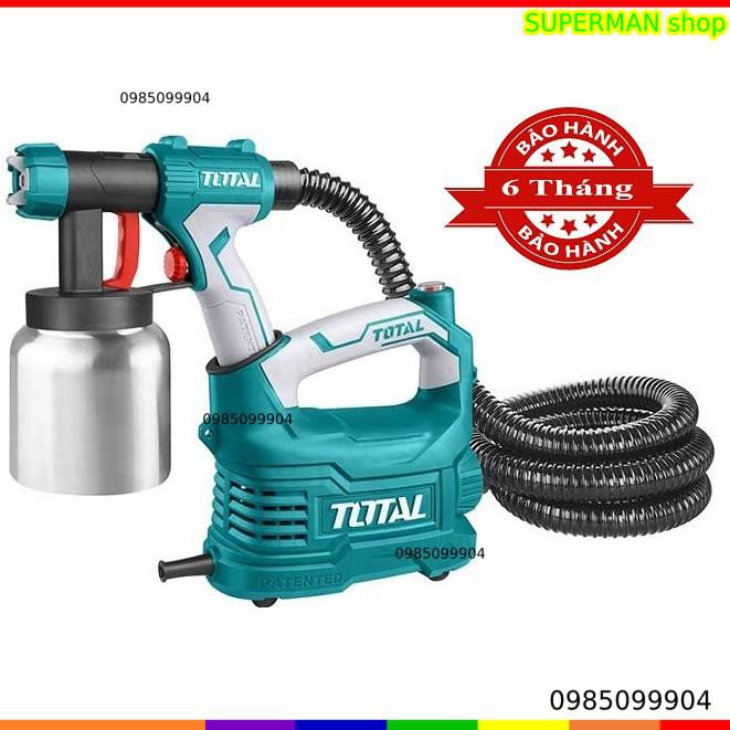 Máy phun sơn 500W dùng điện Total TT5006-2 bình nhôm
