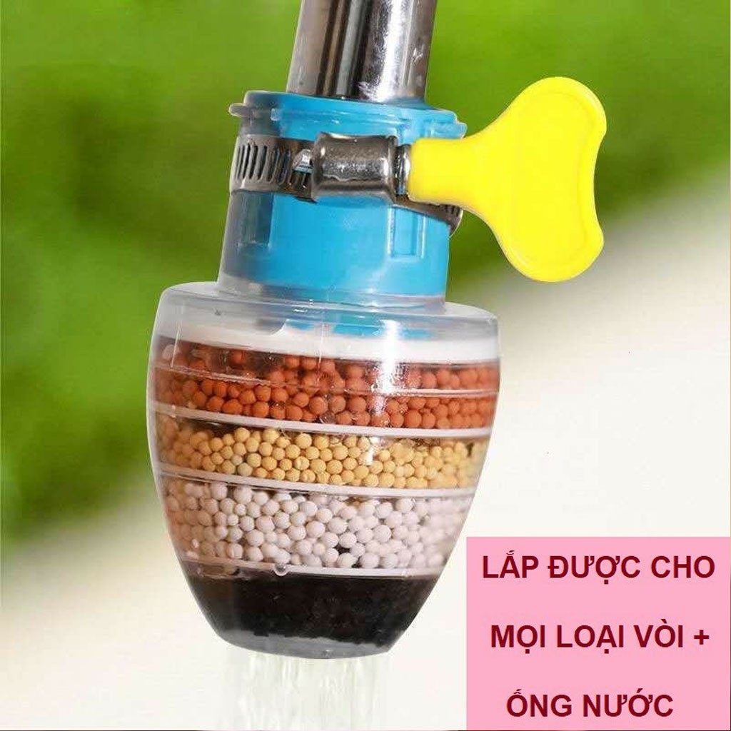 Đầu Lọc Nước Trực Tiếp Tại Vòi 6 Tầng Lọc - Dụng cụ lọc nước tại vòi -dc4487