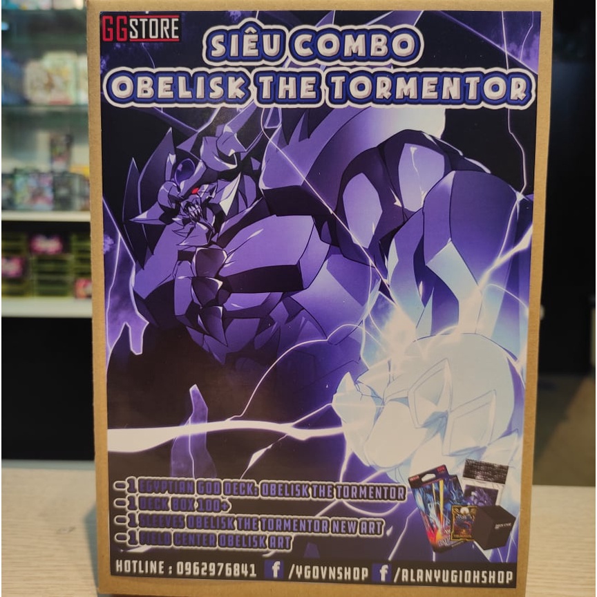 Thẻ Bài Yugioh - Siêu Combo BỘ BÀI THẦN OBELISK THE TORMENTOR