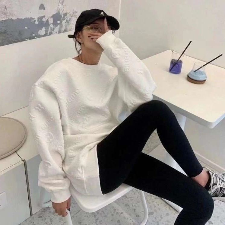 ! Supreme! Áo Hoodie dáng rộng thoải mái cá tính cho nam nữ | BigBuy360 - bigbuy360.vn