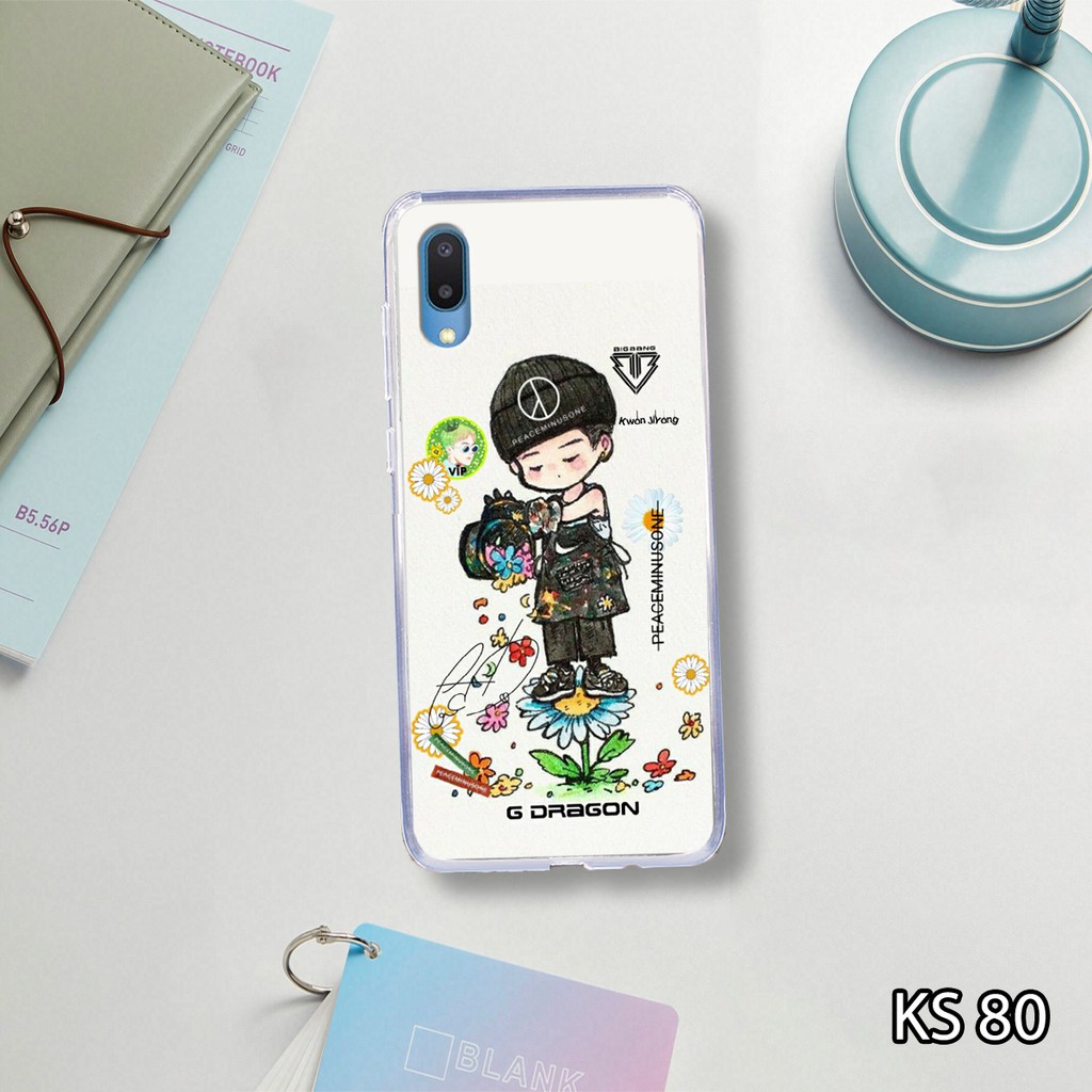 [ HIT HOT ]  Ốp lưng Samsung A02 in hình GDRAGON và hoa cúc đẹp, cực bền, giá siêu tốt_KINGSTORE.HN_Ốp SS A02