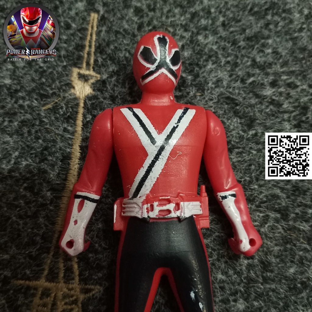 Mô hình Siêu Nhân Thần Kiem Đỏ Shinkenger jayden 1852