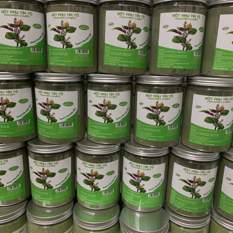 Bột tía tô nguyên chất hộp 250gr