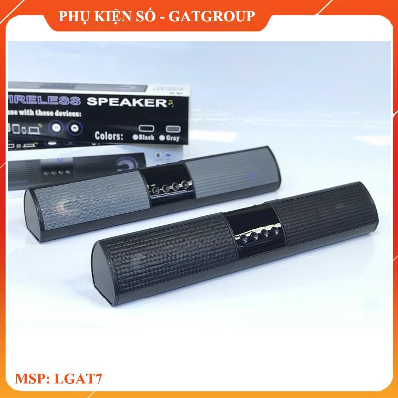 Loa bluetooth mini, speaker A2 dáng dài sang trọng nghe nhạc bass mạnh cực đỉnh giá rẻ