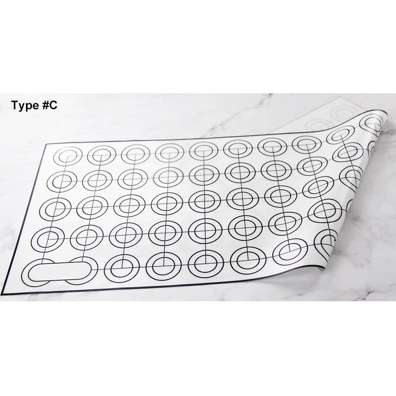 Thảm silicone làm bánh macaron tiện lợi