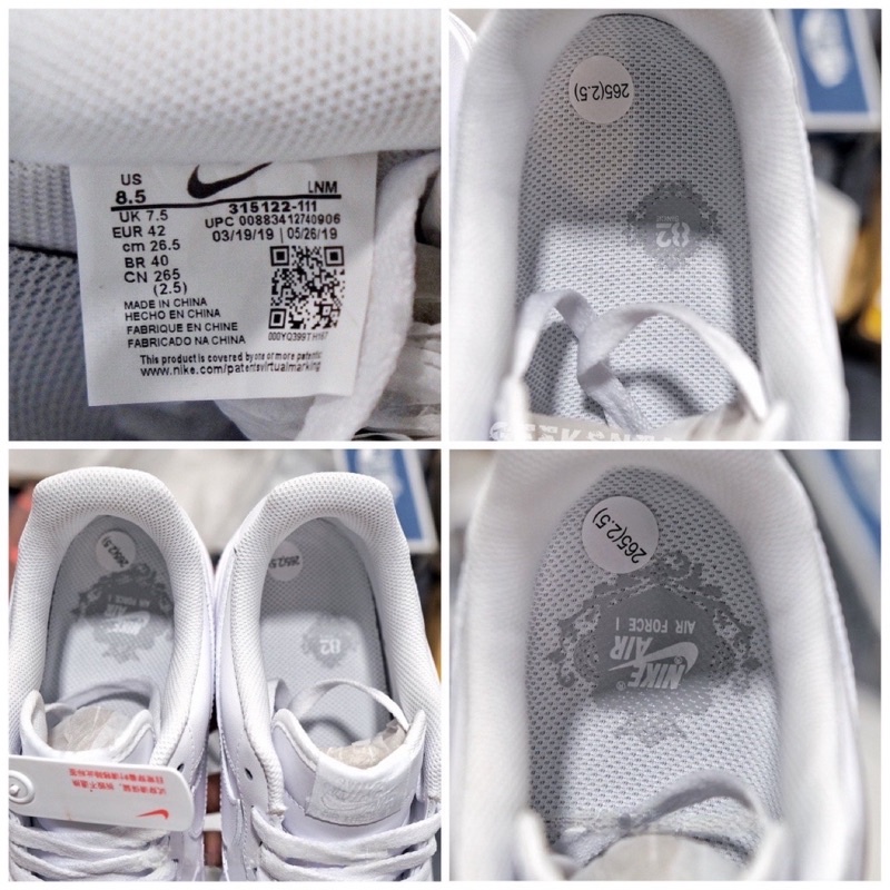 Giày sneaker nam nữ Air Force 1, Sneaker AF1 trắng chuẩn SC Trung, dễ phối đồ, tặng box bảo vệ