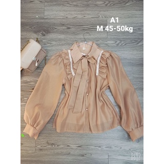 Xả áo sơ mi kiểu nữ