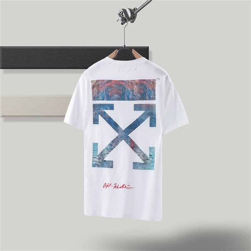 Áo Thun Off White Form Rộng Thời Trang Cho Nam Nữ