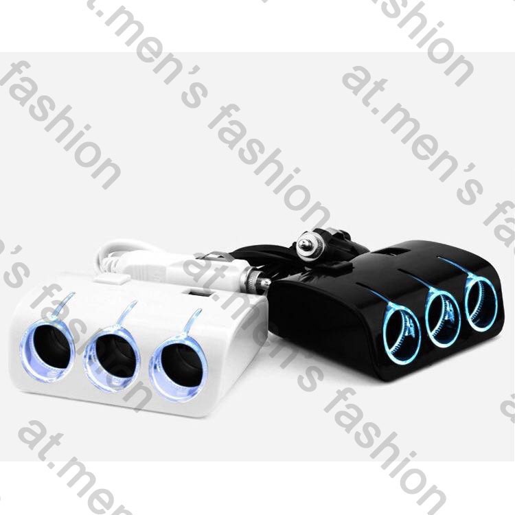 Bộ Chia Tẩu Sạc Ô Tô, Xe Hơi - Chia 3 Đầu Tẩu Và 2 Đầu USB - Tiện Lợi