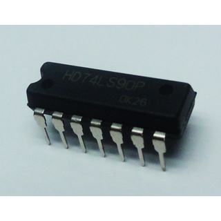 IC số HD74LS90P (7490) / DIP-14 / 4-bit Binary Counter / Linh Kiện Điện Tử