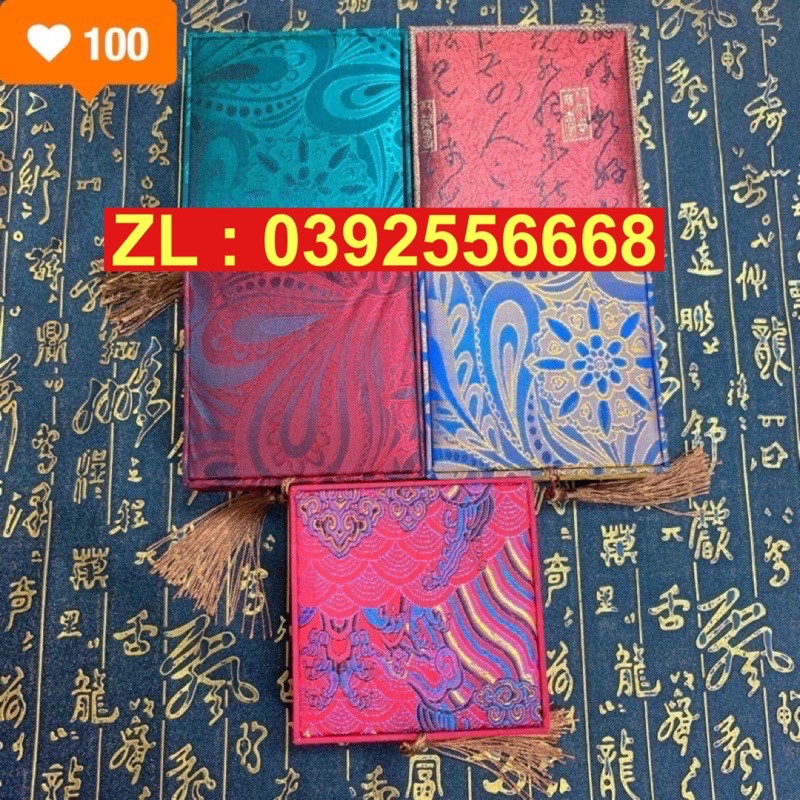 Hộp gấm cao cấp loại 1 10x10❤️rẻ nhất hà nội❤️ sẵn sll | BigBuy360 - bigbuy360.vn