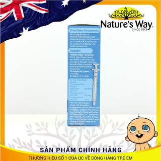 DHA cho bé Nature's Way Kids Smart Drops DHA - Tăng chỉ số IQ, giúp trẻ thông minh vượt trội