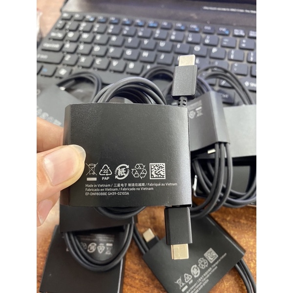 Dây Cáp Sạc Samsung 2 Đầu Type C Sạc Nhanh Note 10 Note 20 S20 S20+ A71 S21 S21 Ultra Chính Hãng - Bảo Hành 12 Tháng