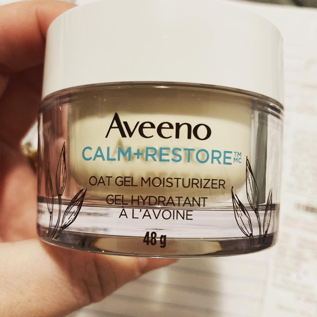 KEM DƯỠNG ẨM PHỤC HỒI VÀ LÀM DỊU DA AVEENO CALM + RESTORE OAT GEL MOISTURIZER 48G CHÍNH HÃNG - 11013