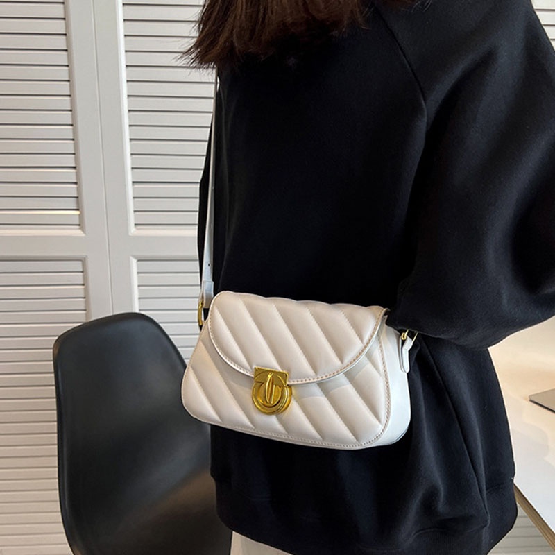 Túi đeo chéo vai IELGY hình vuông cỡ nhỏ phong cách Hàn Quốc thời trang cho nữ