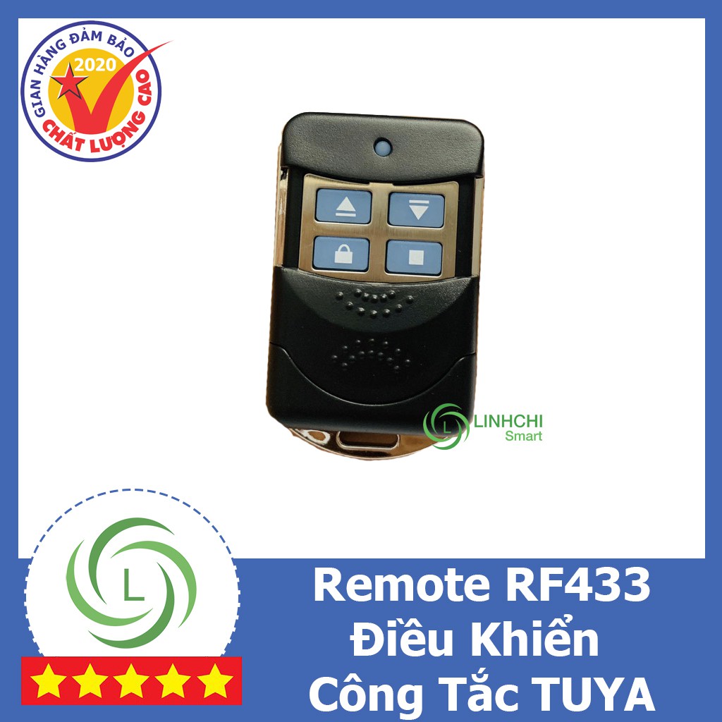 Sonoff Remote Tuya remote 4 nút RF433 điều khiển bật tắt công tắc smart có RF433