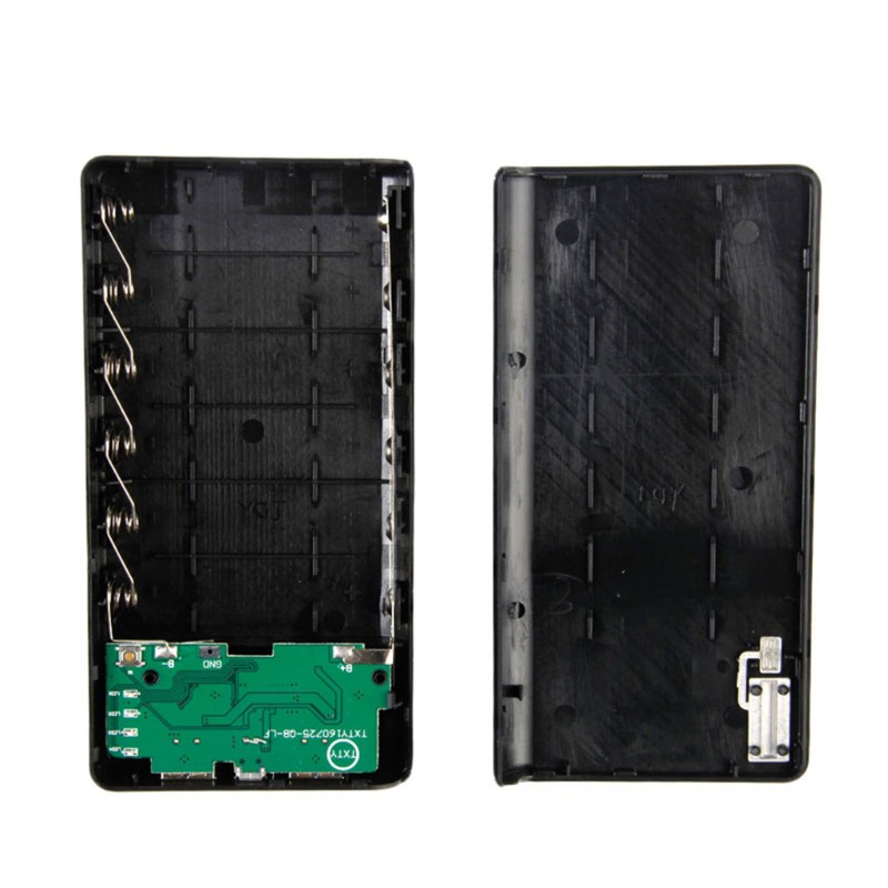 Sạc pin dự phòng 2 cổng USB 6 x 18650 cho điện thoại