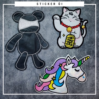 Sticker ủi quần áo cao cấp CÓ SẴN KEO ỦI,phụ kiện trang trí quần áo,path miếng vá Quần Áo,vá áo phao, trang trí quần áo