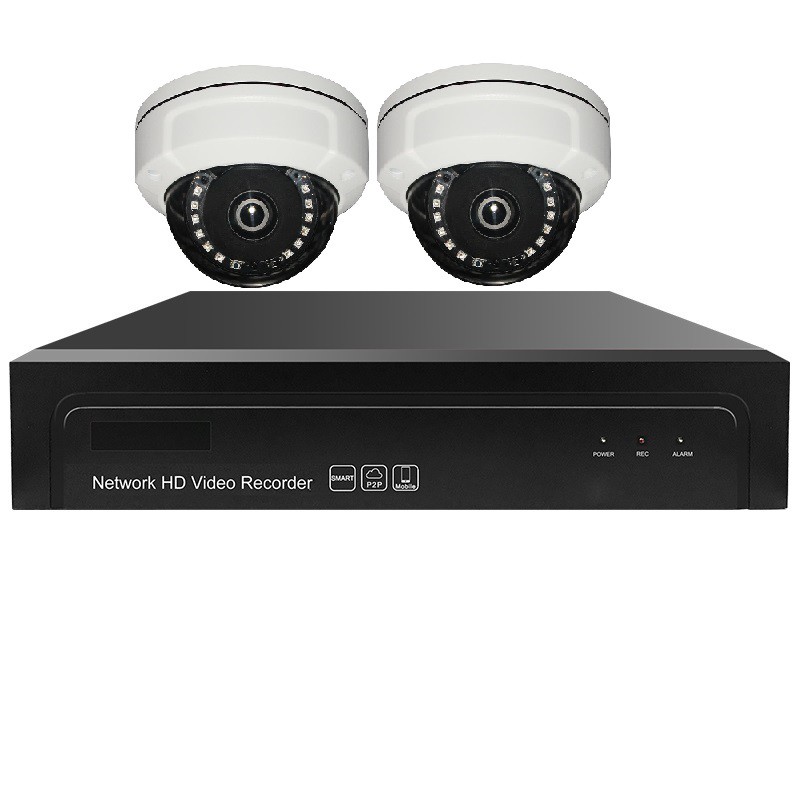 Combo camera IP 2MP: 01 Đầu ghi hình 9 kênh + 01 ổ cứng 500GB + 01 switch 4 ports + 02 camera IP 2MP