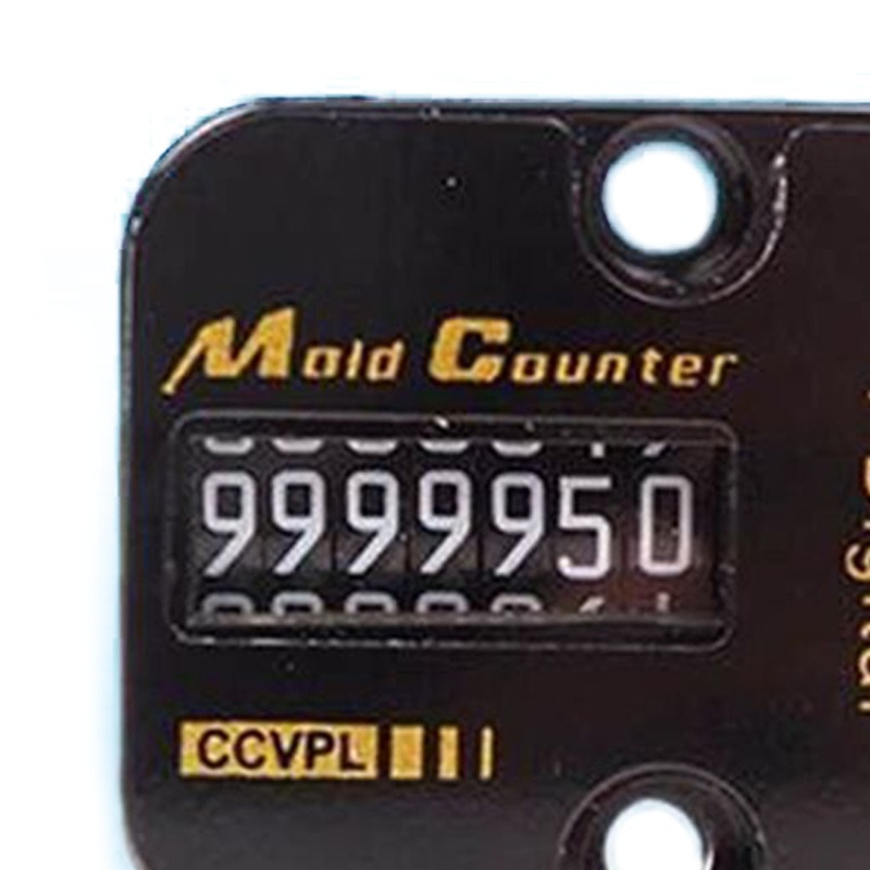 Máy Đếm Khuôn Chuyên Nghiệp Whi 0-9999999 Khuôn Đếm Khoảng Cách Cơ Học Siêu Bền Tiện Dụng