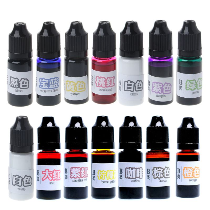 Mực nhuộm màu 10ml dùng làm trang sức