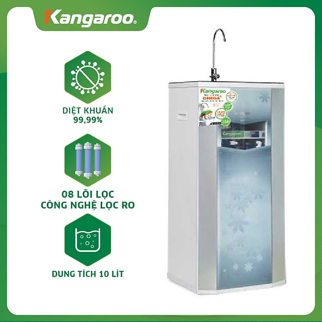 Máy Lọc Nước RO Vỏ Tủ VTU Kangaroo KG01G4VTU 8 Lõi - Hàng Chính Hãng