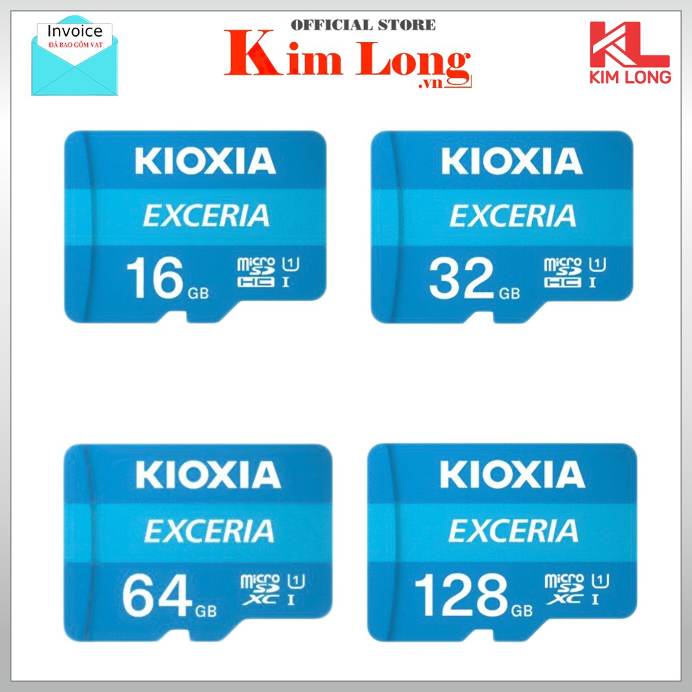 Thẻ nhớ Kioxia (Toshiba) Micro SDHC 16GB 32GB 64GB C10 UHS-I 100MB/s - FPT phân phối | BigBuy360 - bigbuy360.vn