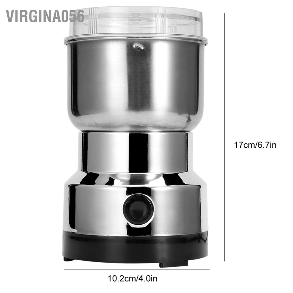 Có thể bán buôn Thép không gỉ Điện gia vị cà phê Hạt ngũ cốc Máy xay thảo mộc nghiền sinh tố Dụng cụ nhà bếp Virgina056 Hàng giao ngay