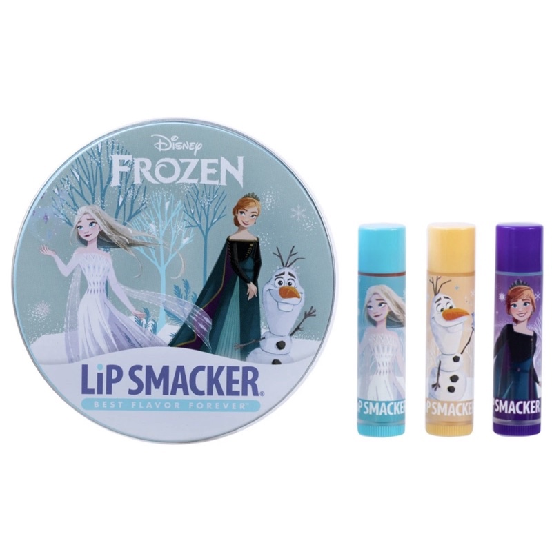 Bộ ba son dưỡng môi Forever Disney Frozen Lip Smacker Best Flavor cho bé gái