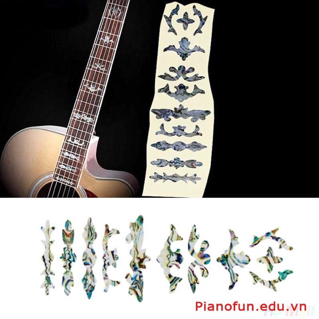 Miếng dán cần đàn Guitar  (bộ dán cần đàn guitar)