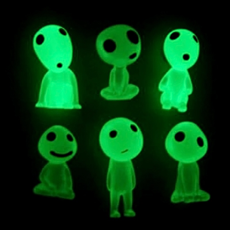 Set 5 Mô Hình Búp Bê Elves Mini Dạ Quang Trang Trí Sân Vườn