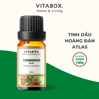 Tinh dầu Gỗ Hoàng Đàn Vitabox - 100% thiên nhiên nguyên chất - Pure natural essential oil