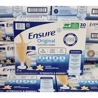 Sữa ensure nước thùng 30 chai của mỹ