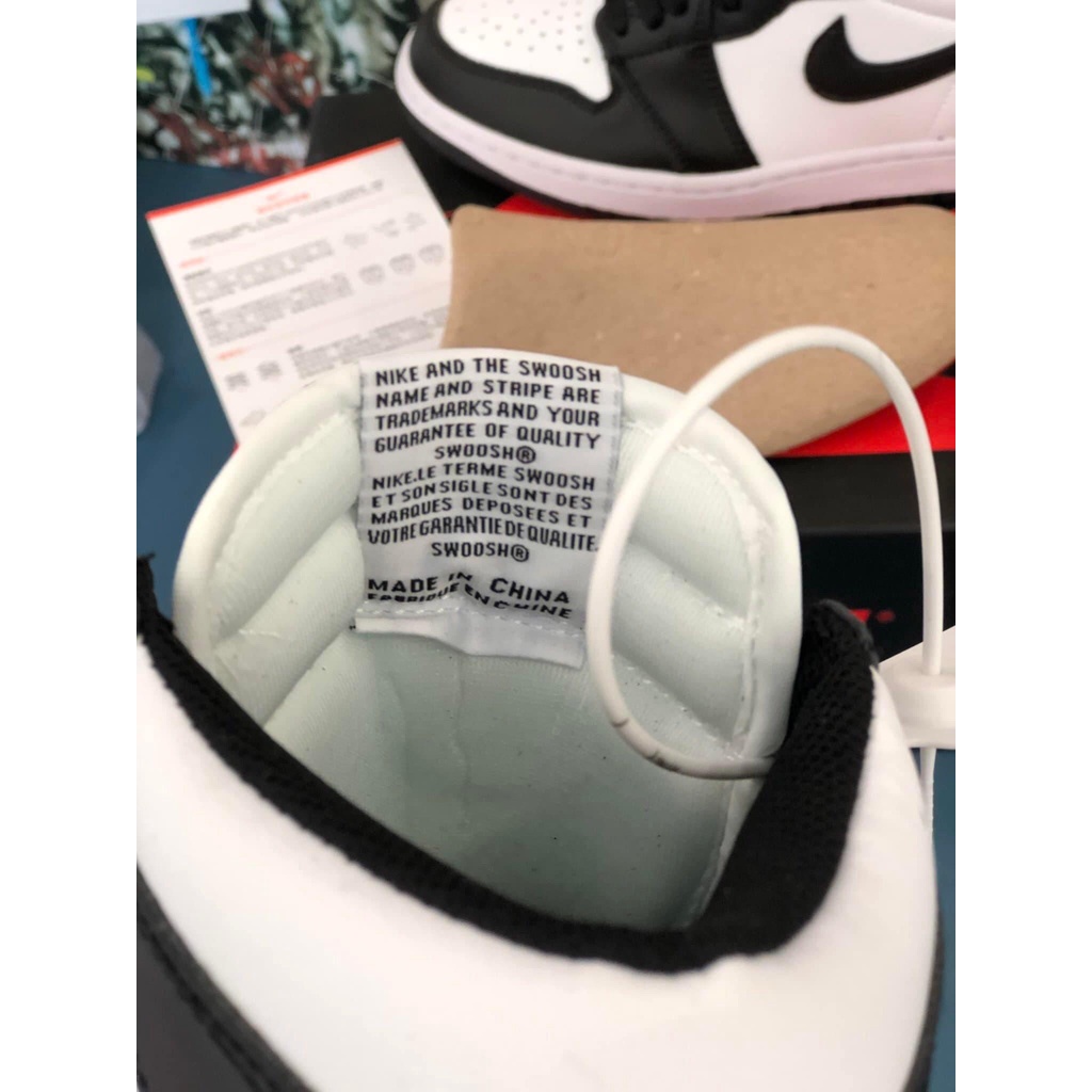 Giày Jordan Cổ Cao PANDA Nam Nữ JD Hàng Đẹp Full Box Full Size 36 - 43