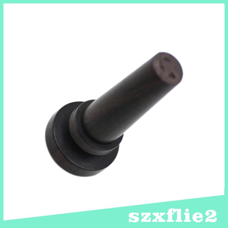 Hot sale！ Ebony 3/4 4/4 Violin Tail Nail Fasten Tailpiece Pin for Violinist 32x19x6mm