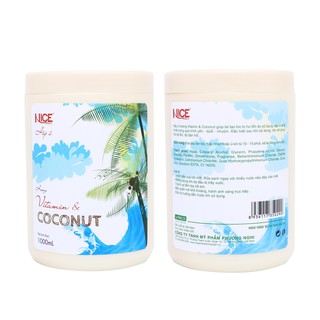 KEM HẤP Ủ TINH DẦU DỪA NICE 1000ML
