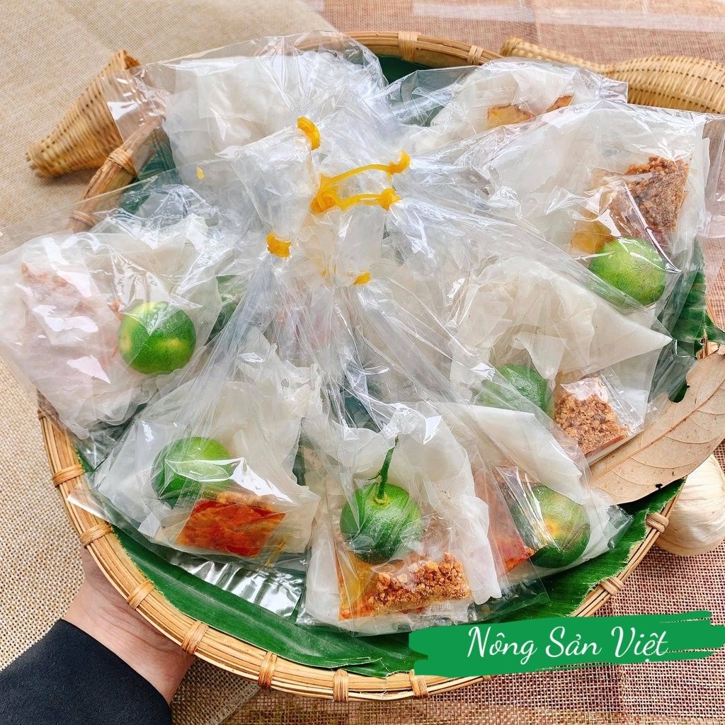 Bánh tráng trộn xâu vò sate tắc Bon Bon  bánh tráng phơi sương vò tắc Tây Ninh - 04100110