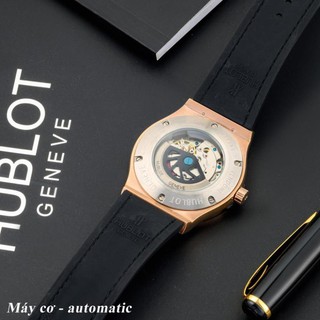 Đồng Hồ Thời Trang Nam Đính Đá Hublot Cao Cấp - Máy Cơ 38 đến 42mm - DH8803