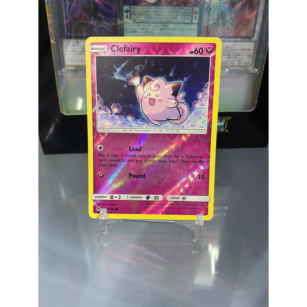 [ Dưa Hấu Yugioh ] Lá bài thẻ bài Pokemon Clefairy