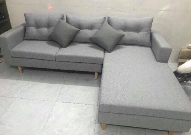 Bộ ghế sofa bọc vải 2 lớp cao cấp