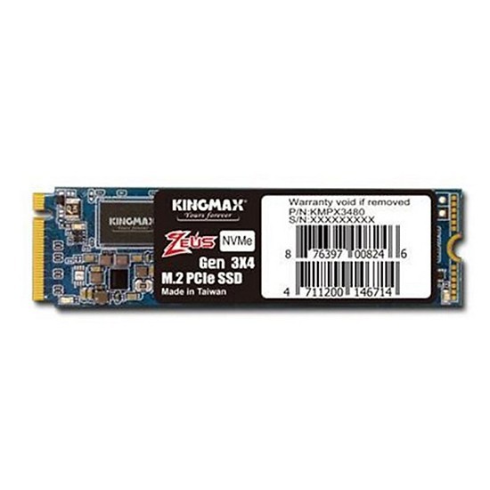 Ổ SSD Kingmax Zeus PX3280 128Gb NVMe PCIe Gen3x2 M.2 2280 - Hàng chính hãng