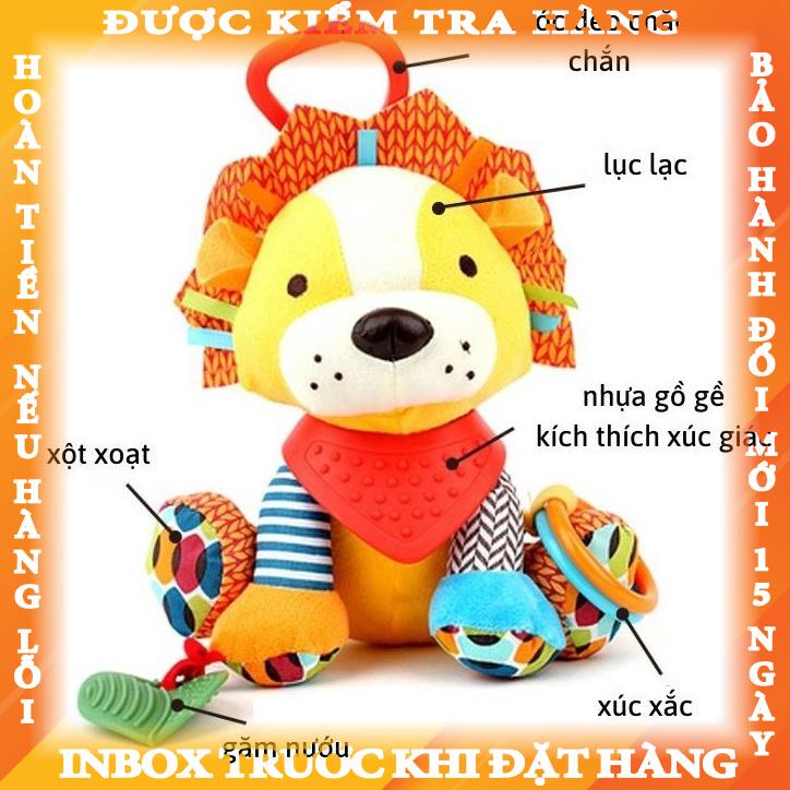 Đồ chơi Treo Nôi Thú Đa Giác Quan SKK Baby Gặm Nướu Treo Xe Đẩy An Toàn Cho Bé TN24 minhcuong